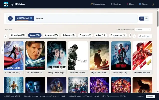 Film library